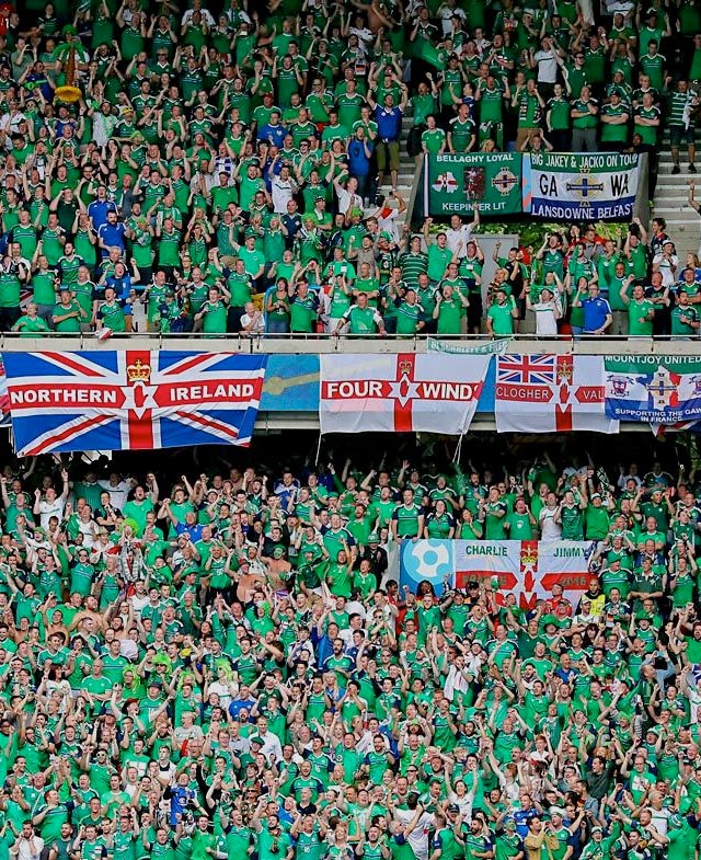 EURO Northern Ireland fans